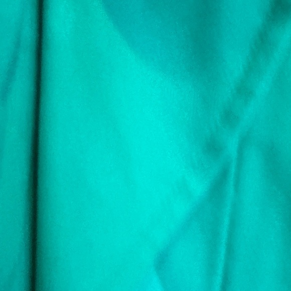 INC International Concepts Teal Ruffle Blazer - Picture 3 of 6